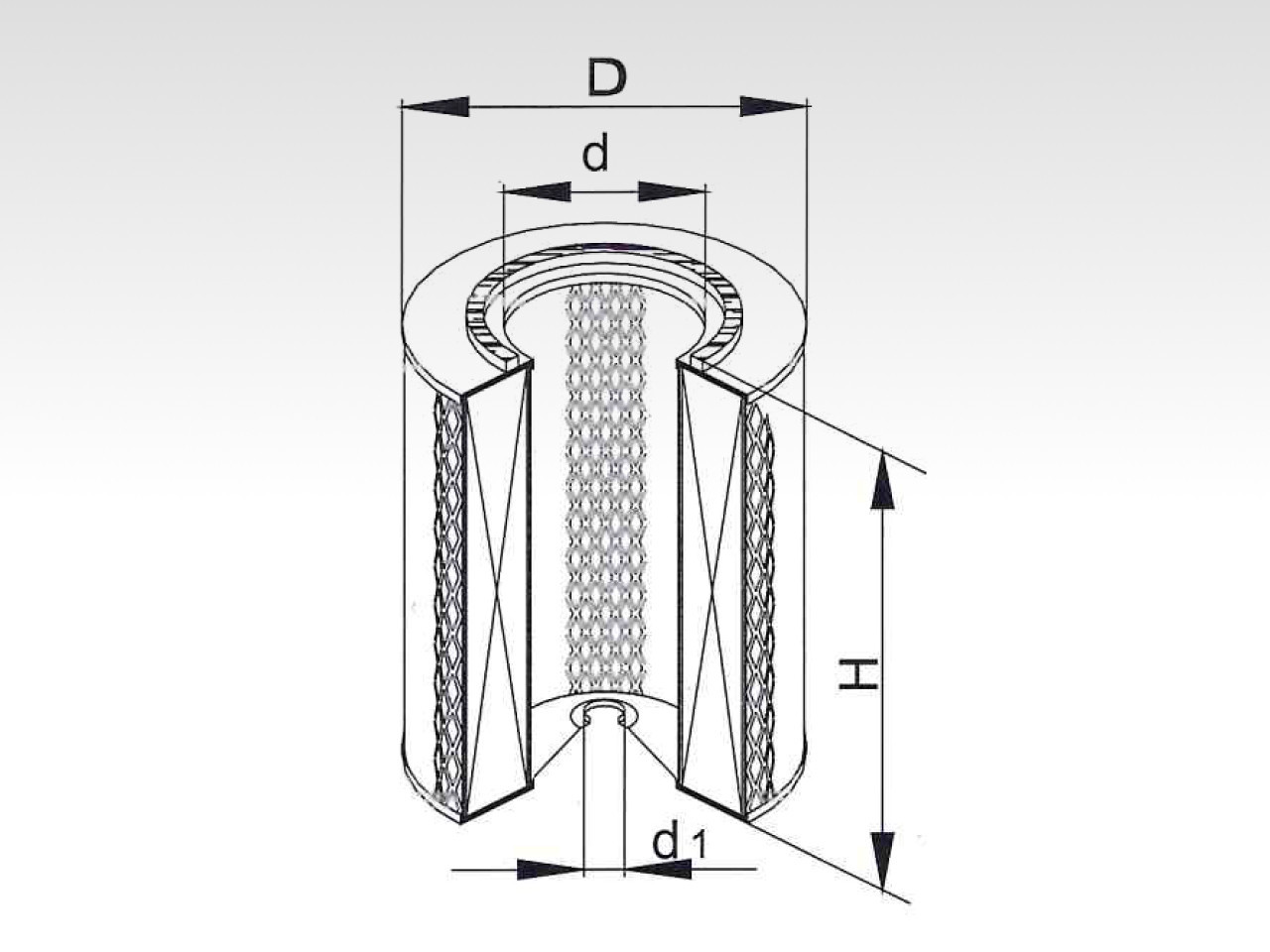 Воздушный фильтр фильтр NEVSKY FILTER NF4651