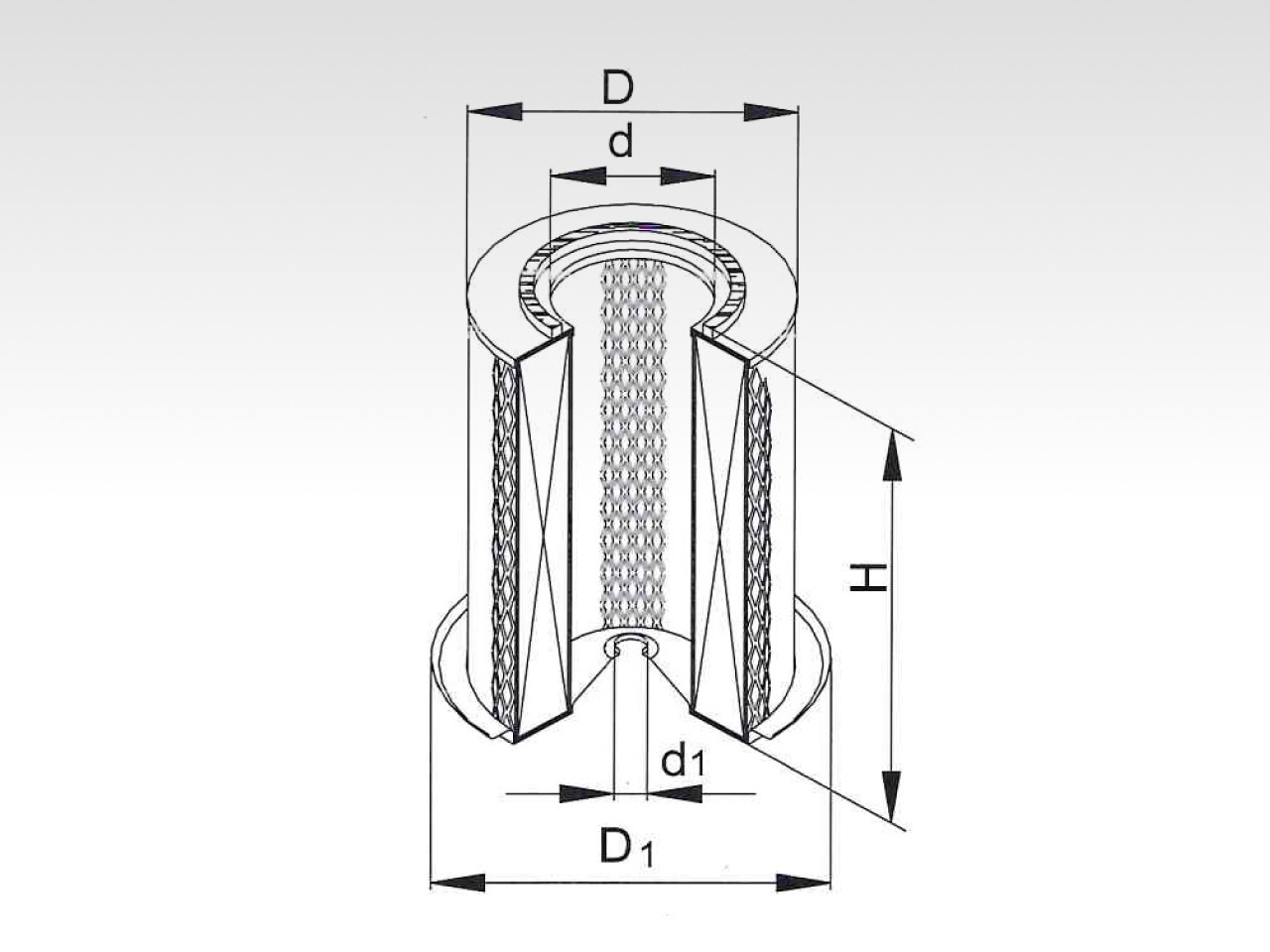 Воздушный фильтр фильтр NEVSKY FILTER NF4621