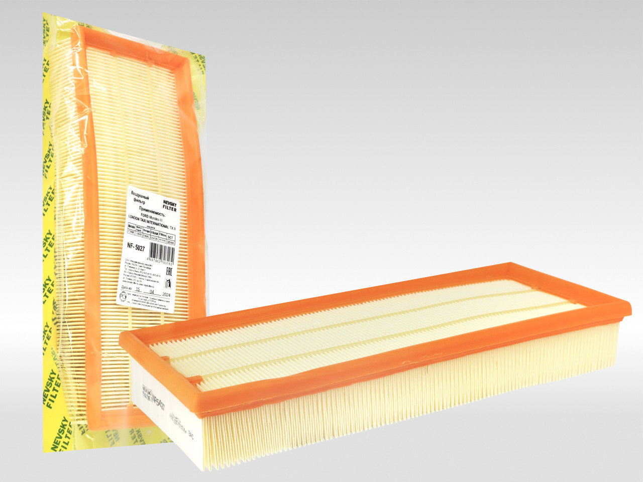 Воздушный фильтр фильтр NEVSKY FILTER NF5027